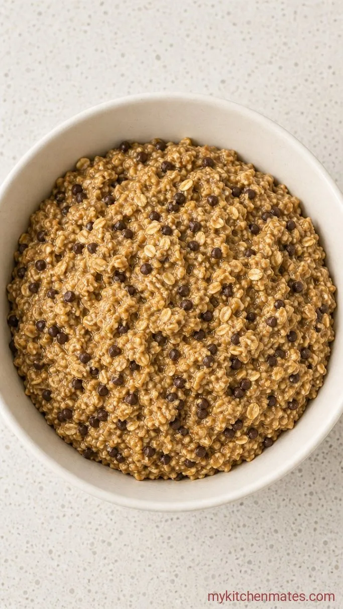 Step 2: Fold in the Oats and Chocolate
