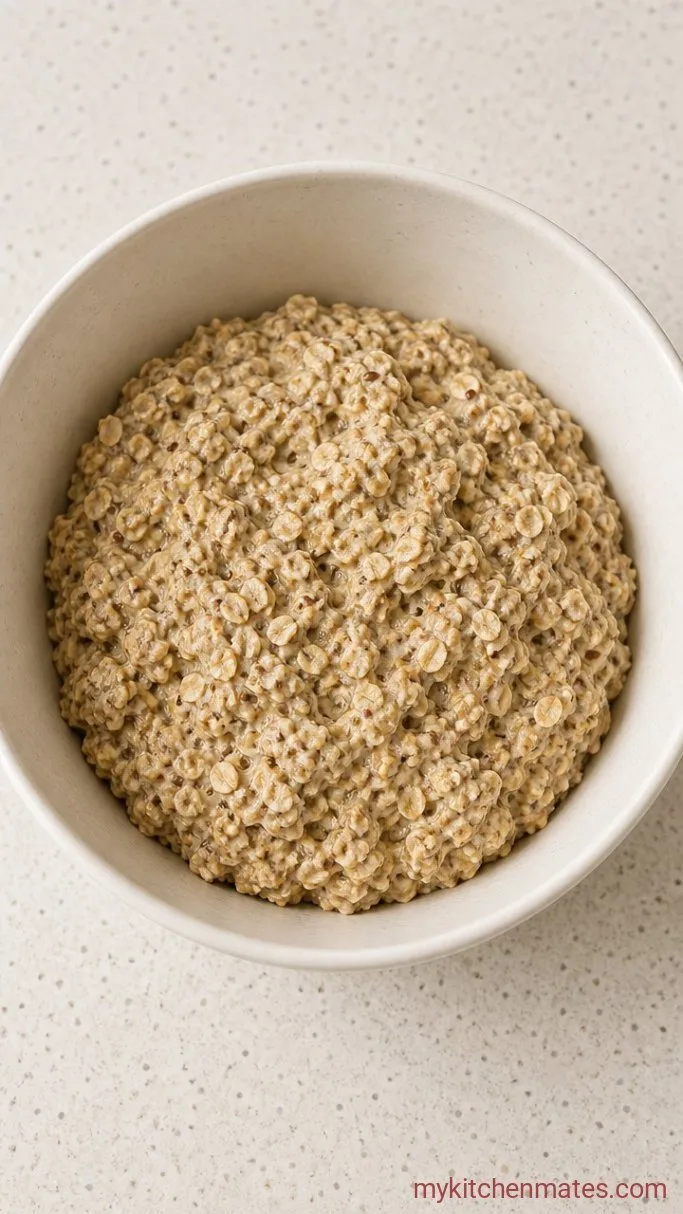 Step 2: Fold in the Oats and Spices
