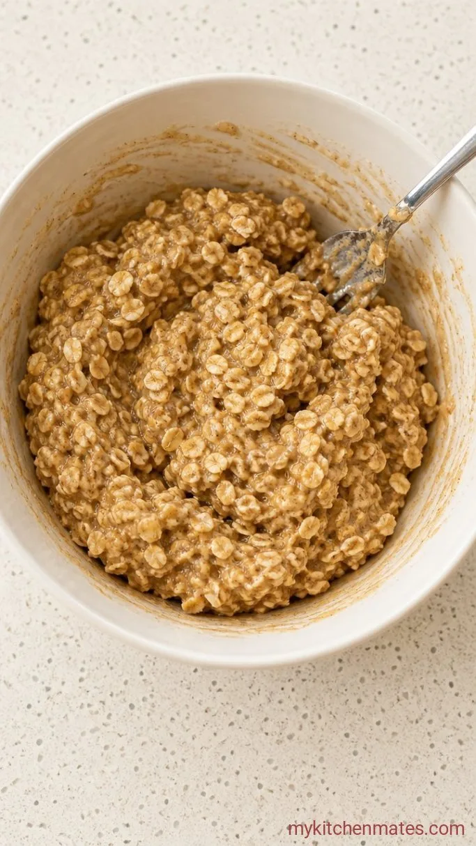 Step 2: Fold in the Oats and Spices