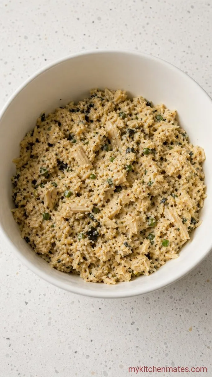 Step 2: Fold in the Seasonings and Chickpeas