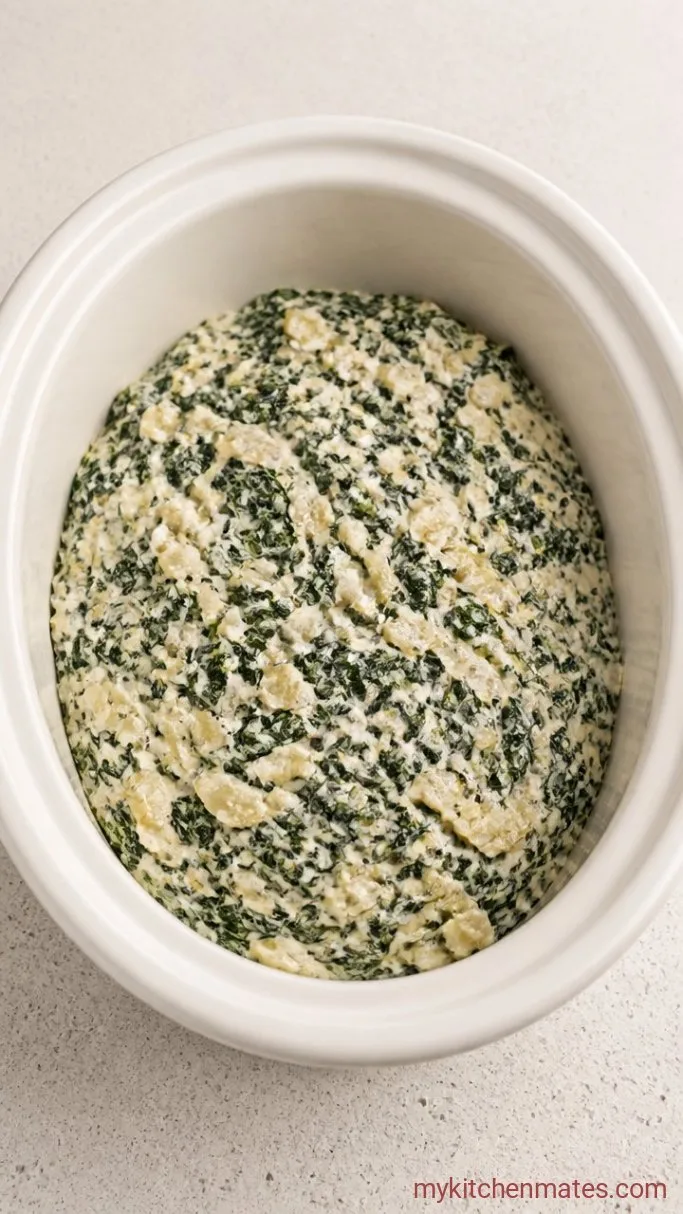 Step 2: Fold in the Spinach and Artichokes