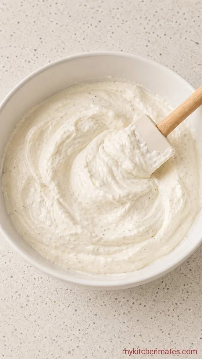 Step 2: Fold in the whipped topping