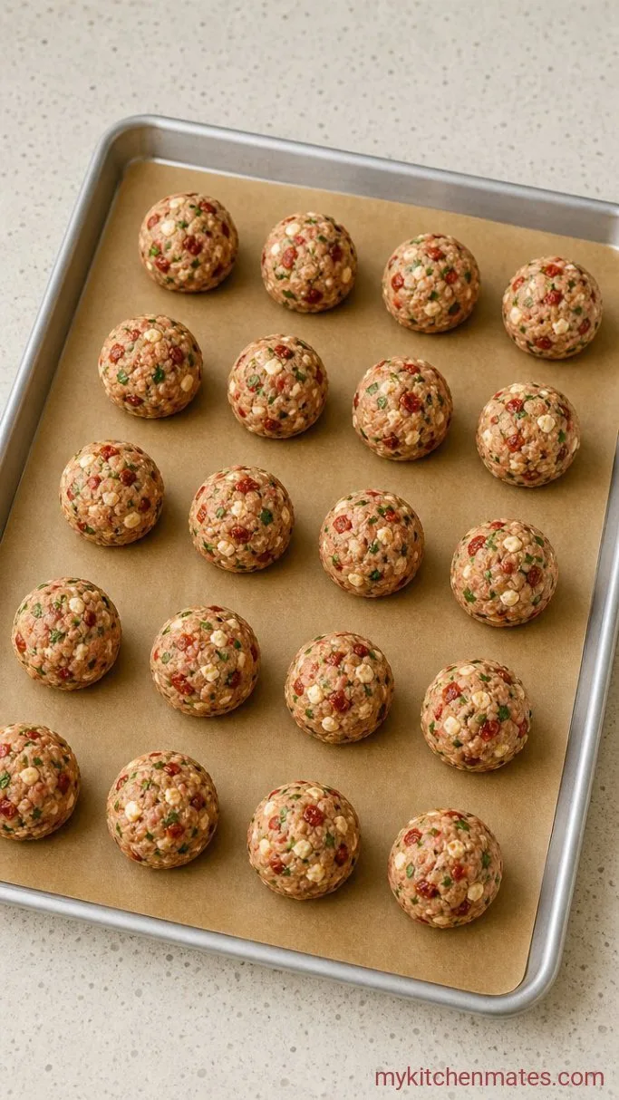 Step 2: Form the Meatballs