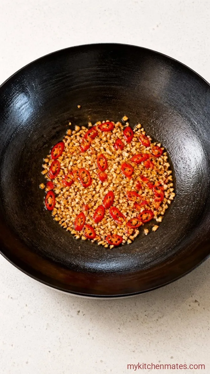 Step 2: Fry the Aromatics