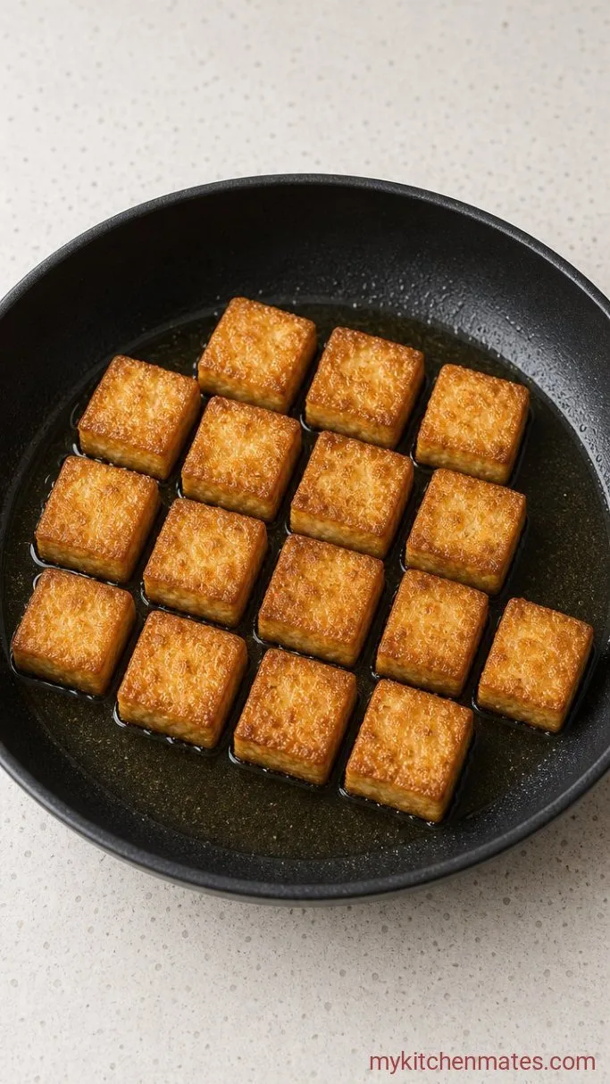 Step 2: Fry the Tofu