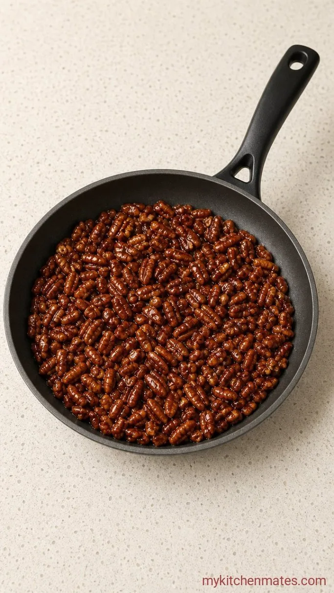 Step 2: Glaze the Pecans