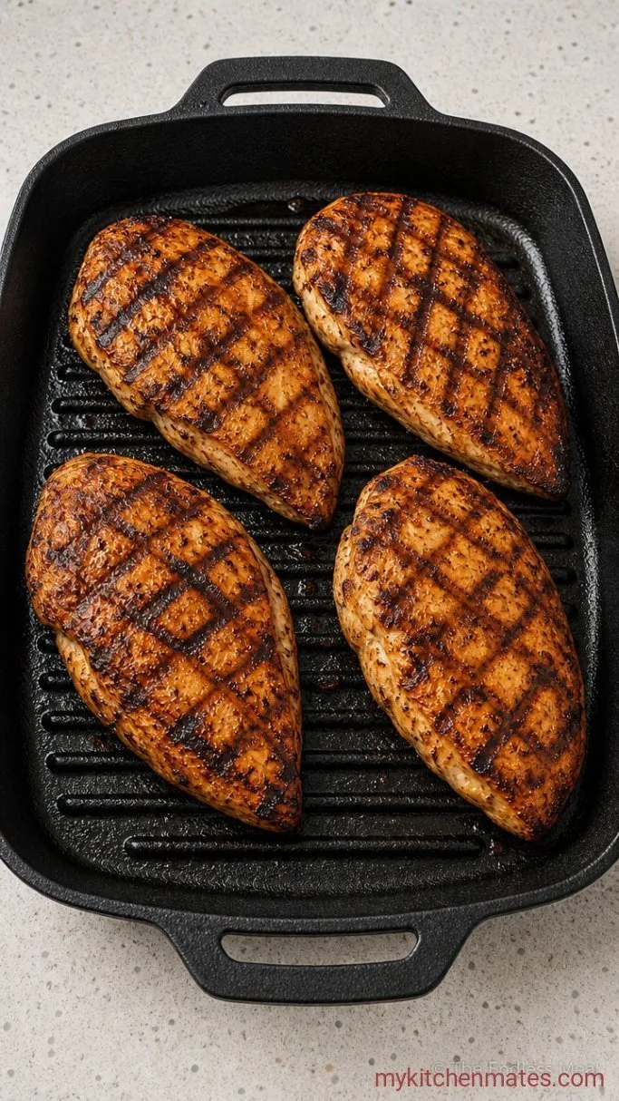 Juicy Grilled Chicken Sandwich in 25 Minutes Step 2: Grill the Chicken