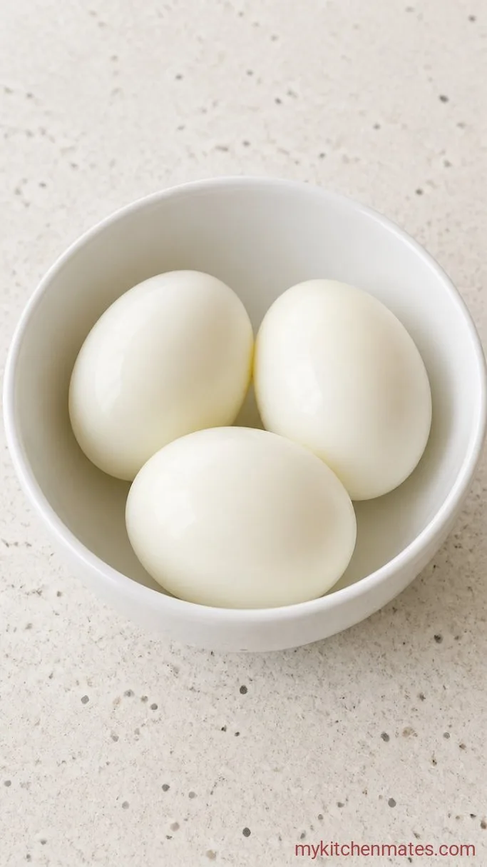 Creamy Potato Salad with Egg: The 35-Minute Classic Step 2: Hard-Boil the Eggs