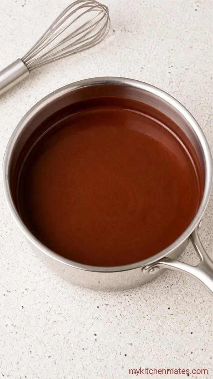 Quick 4-Ingredient Vegan Hot Chocolate Step 2: Heat and Combine the Milk