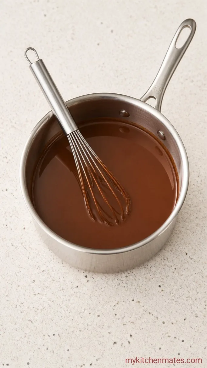 Creamy 5-Minute Protein Hot Chocolate Step 2: Heat the Milk and Whisk In the Cocoa Mix