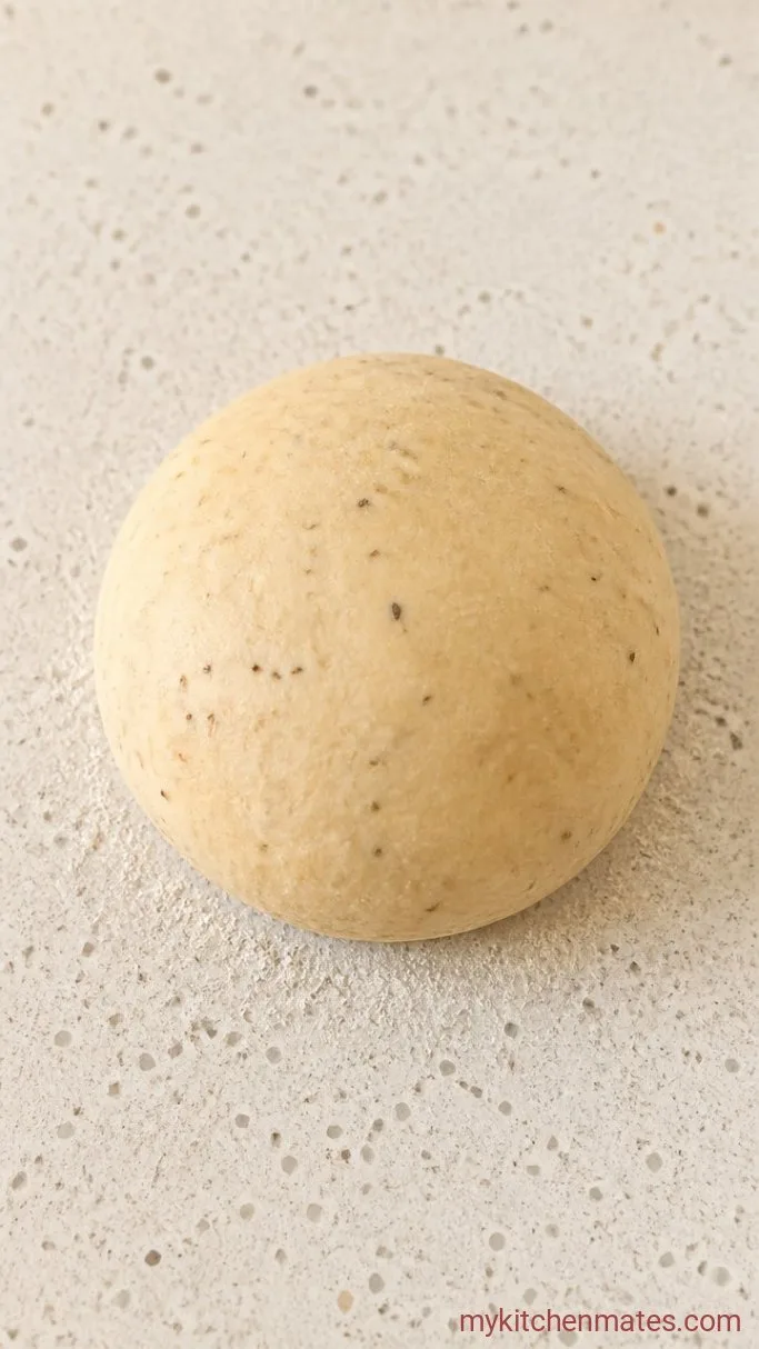 Crispy Mathri Recipe (Indian Snack Crackers) Step 2: Knead the Dough