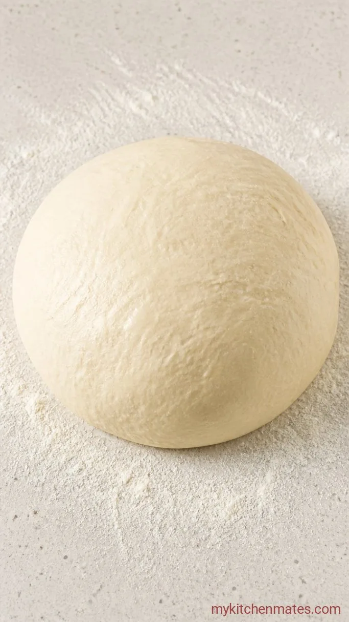 Make-Ahead Christmas Morning Cinnamon Rolls Step 2: Knead the Dough