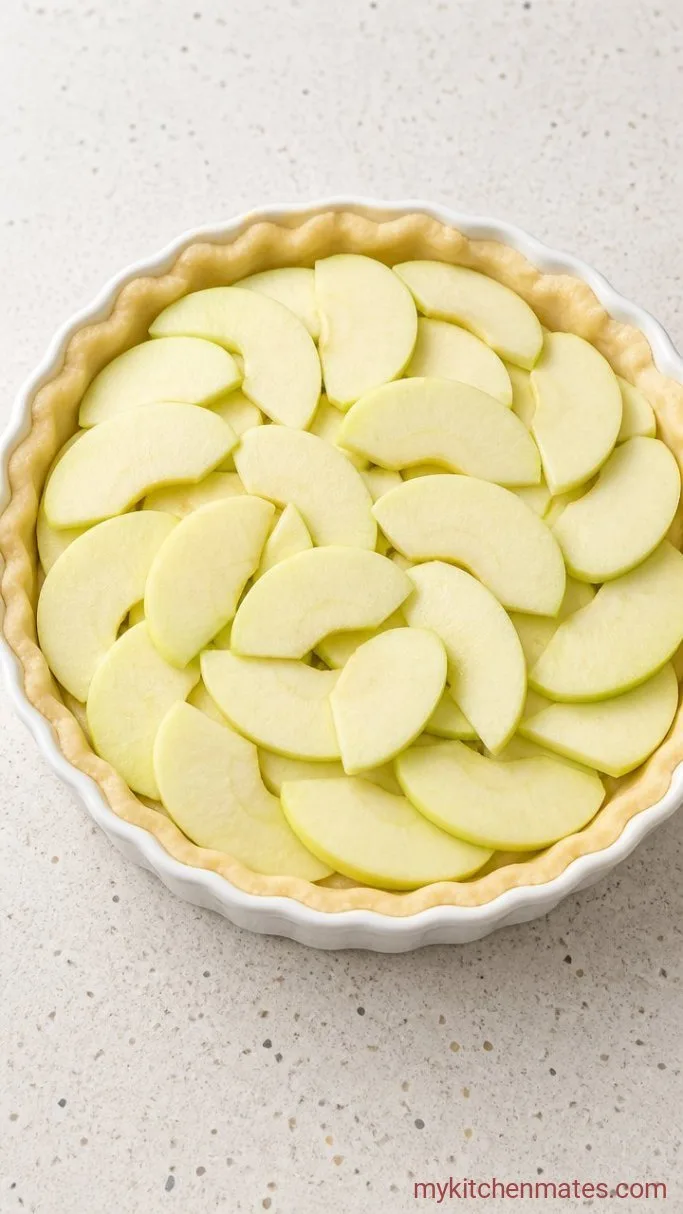 Step 2: Layer the Apples