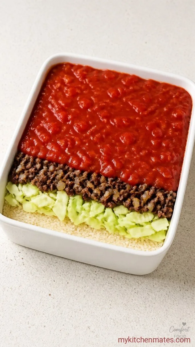 Step 2: Layer the Casserole
