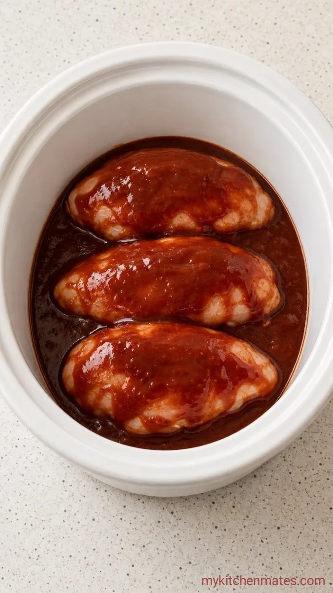 Step 2: Layer the Chicken and Cook