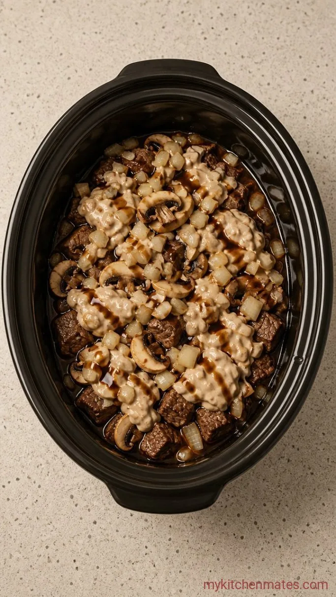 Step 2: Layer the Crockpot