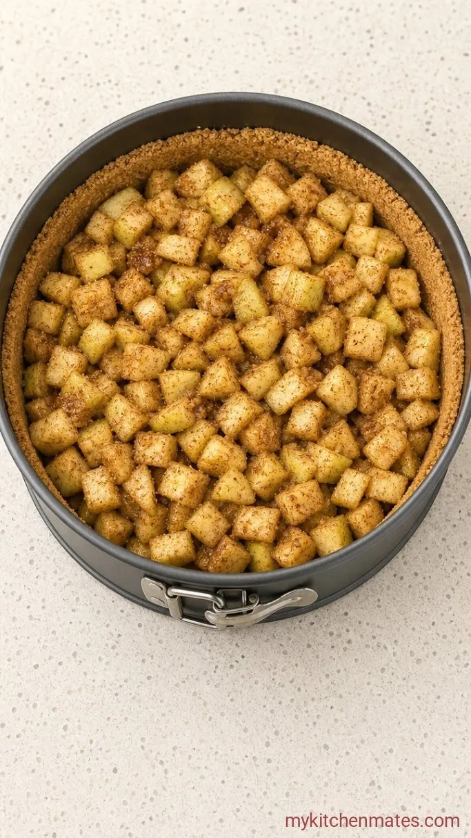 Step 2: Layer the Spiced Apples