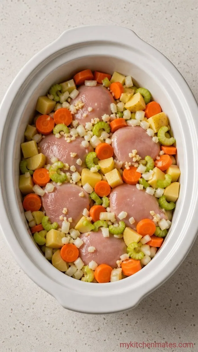 Step 2: Layer the Vegetables