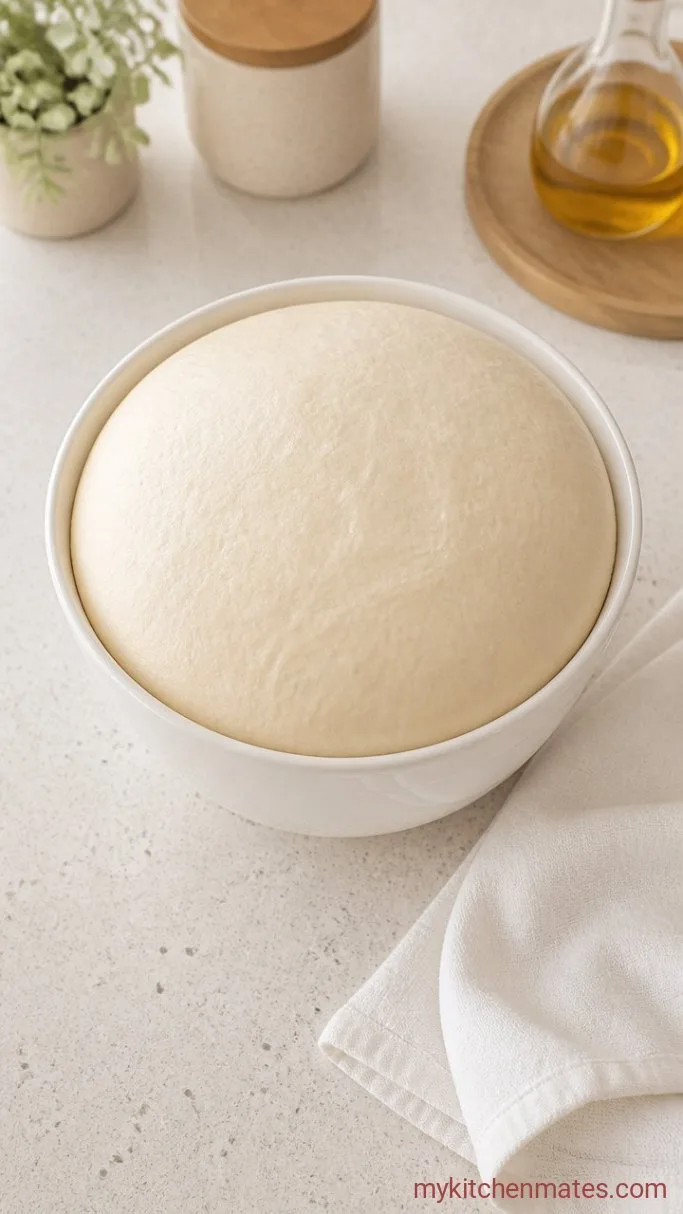 Soft Korean Cream Cheese Buns Step 2: Let the Dough Rise