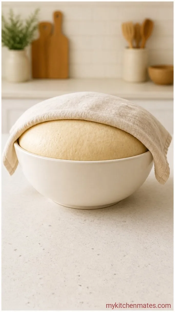 Chai-Spiced Cinnamon Rolls with Cardamom Glaze Step 2: Let the Dough Rise