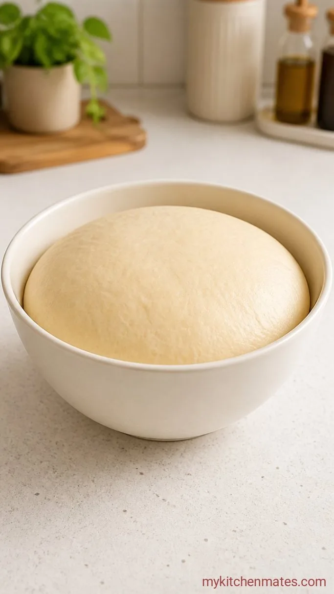 Soft Eggnog Cinnamon Rolls with Eggnog Icing Step 2: Let the Dough Rise