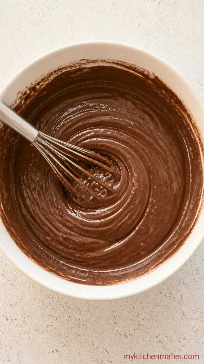 Step 2: Make the Chocolate Swirl Batter