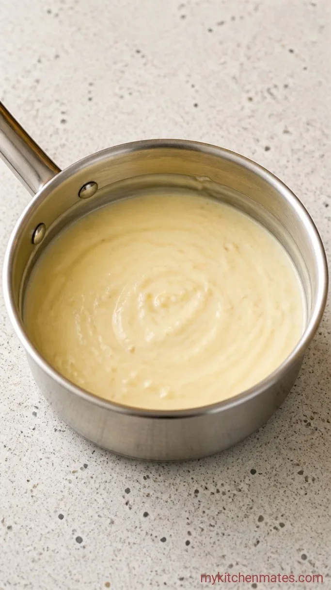 Step 2: Make the Creamy Cheese Sauce