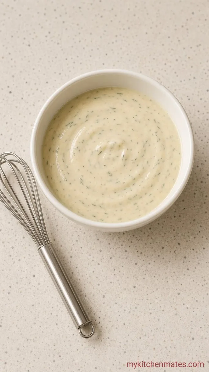 Step 2: Make the Creamy Dressing