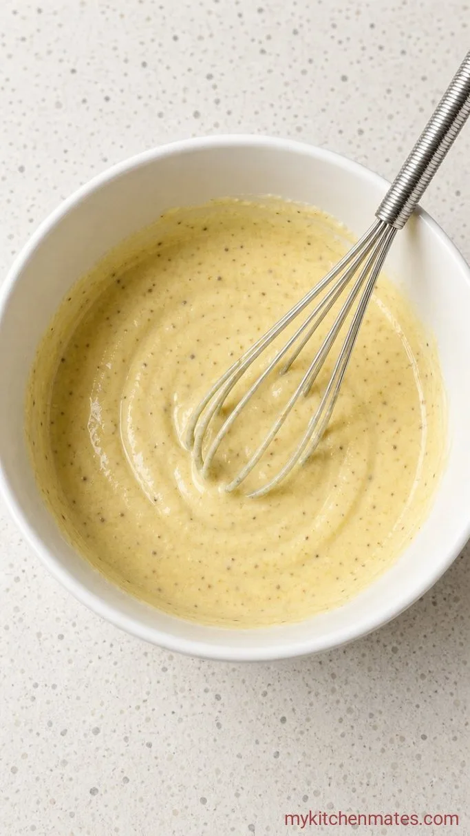 Grilled Chicken Caesar Salad with Homemade Garlic-Anchovy Dressing Step 2: Make the Dressing