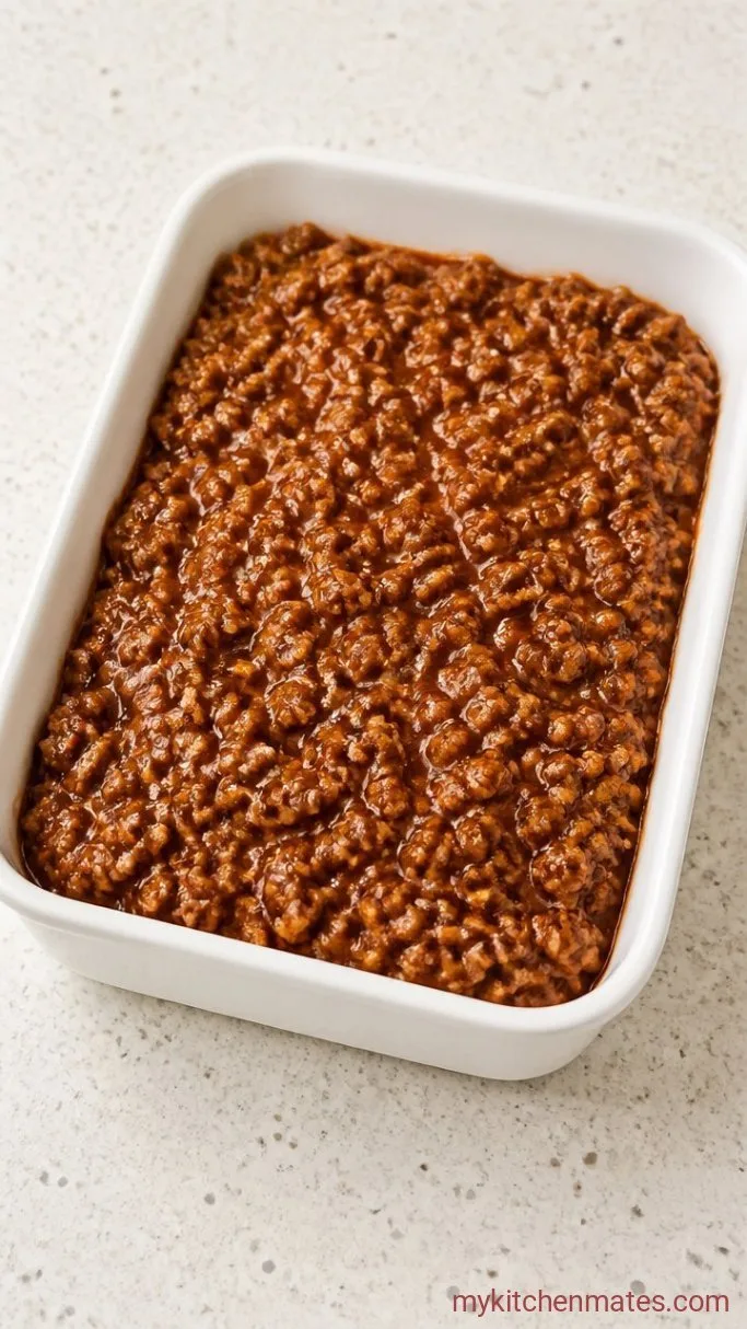 30-Minute One-Pan Sloppy Joe Casserole Step 2: Make the Sloppy Joe Sauce