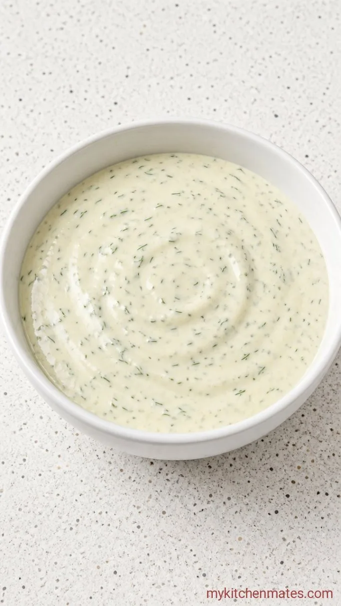 Step 2: Make the Tangy Pickle Dressing