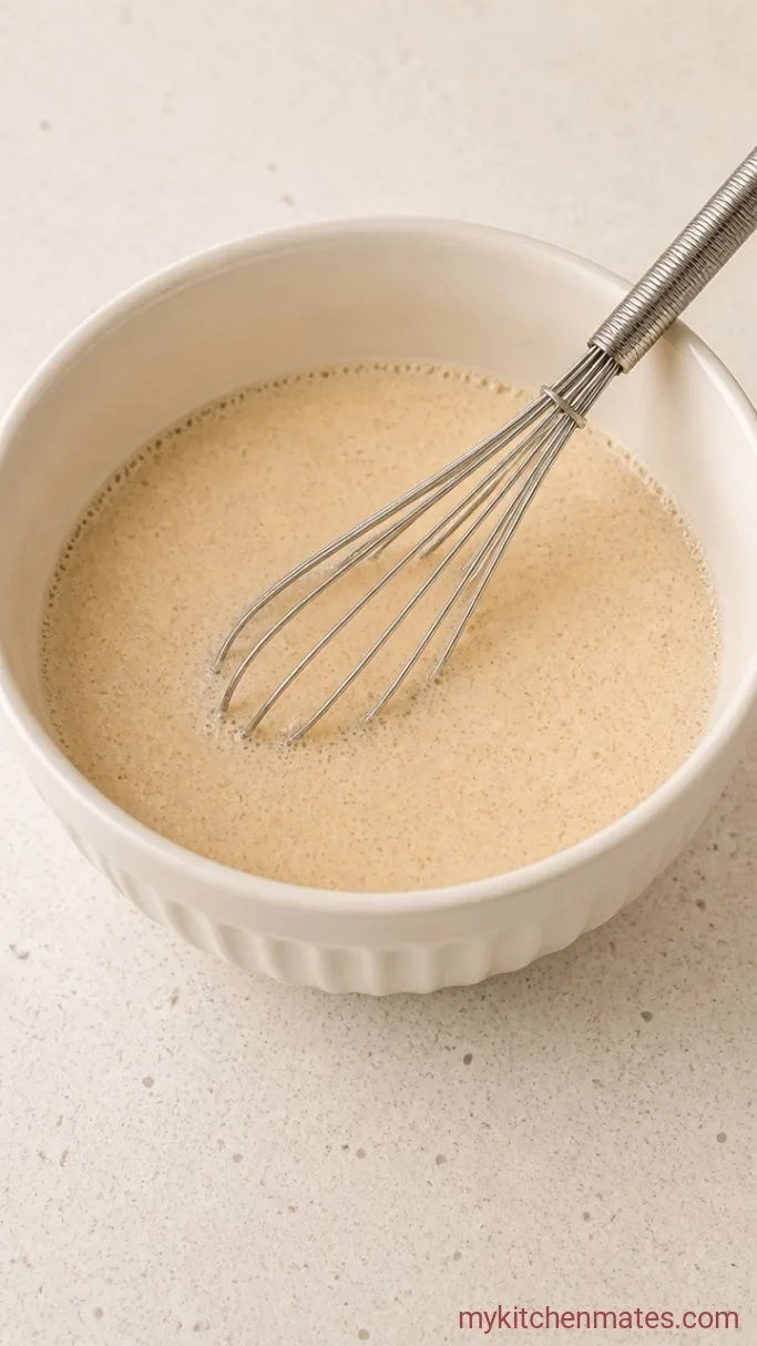 Step 2: Mash and Whisk the Wet Mixture