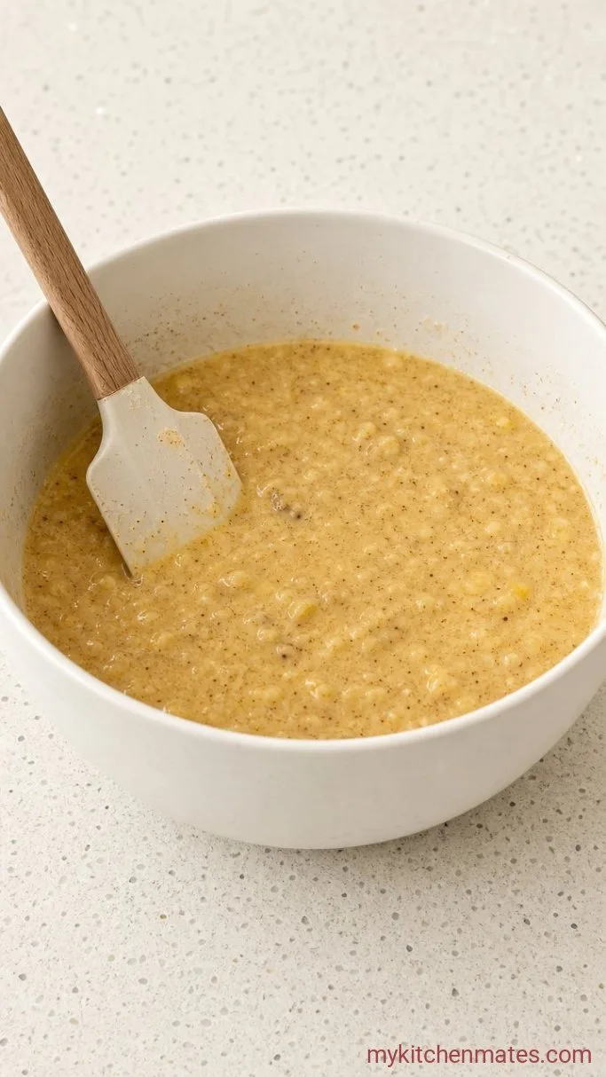 Step 2: Mash the Banana and Mix the Wet Ingredients