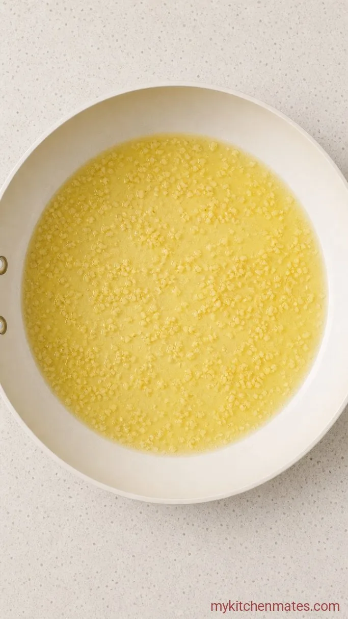 Step 2: Melt the Butter and Garlic