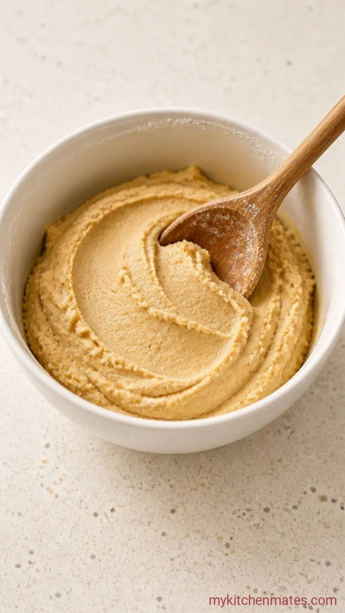 5-Minute Edible Gluten-Free Cookie Dough Step 2: Mix in the Almond Flour and Salt