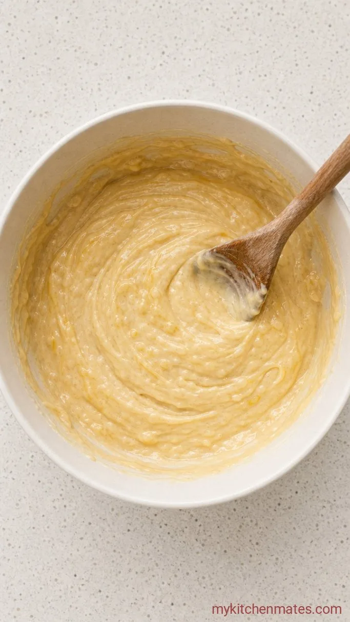 Step 2: Mix in the Egg and Vanilla