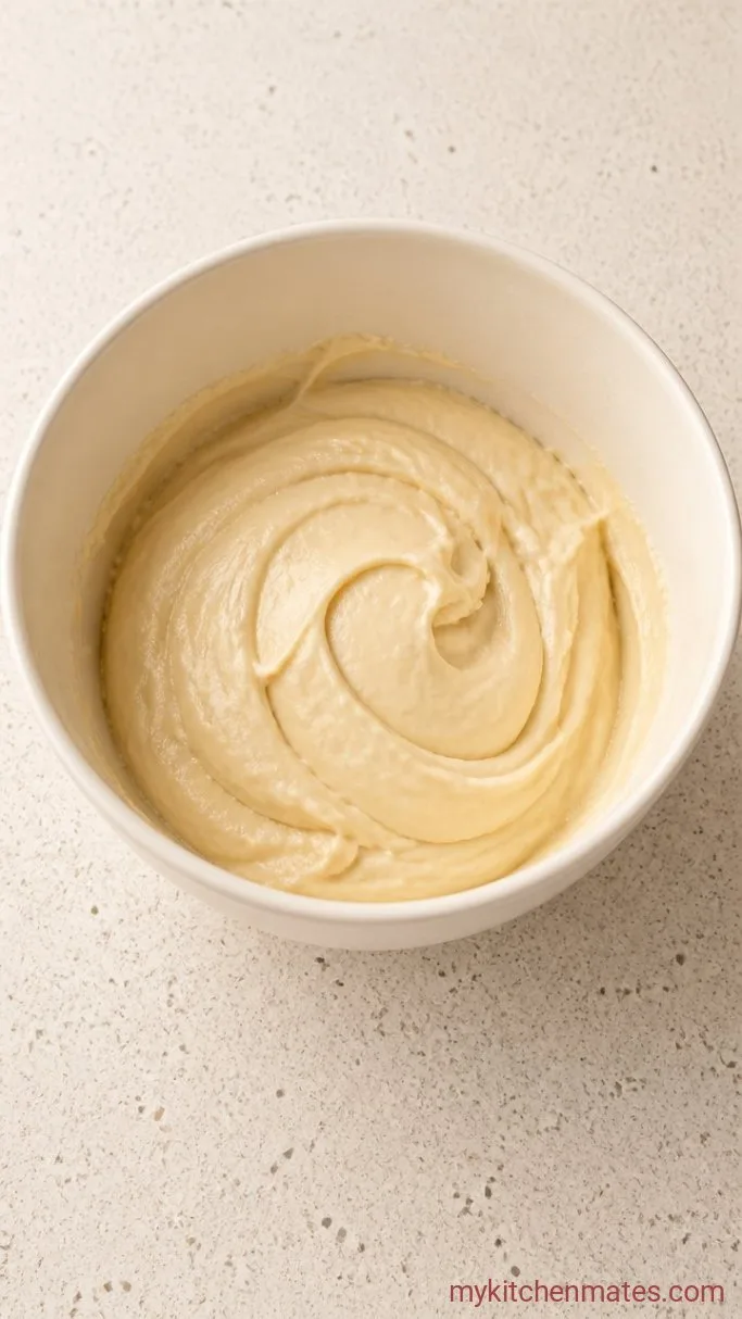 No-Chill Buttery Christmas Spritz Cookies Step 2: Mix in the Egg and Vanilla