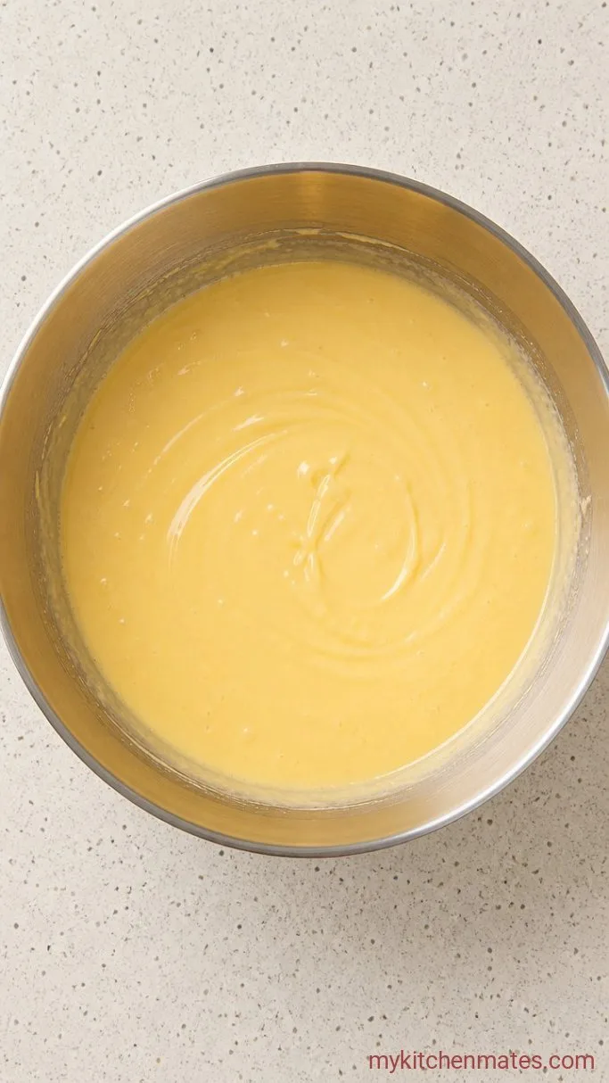 Step 2: Mix in the Egg, Yolk, Milk, and Vanilla