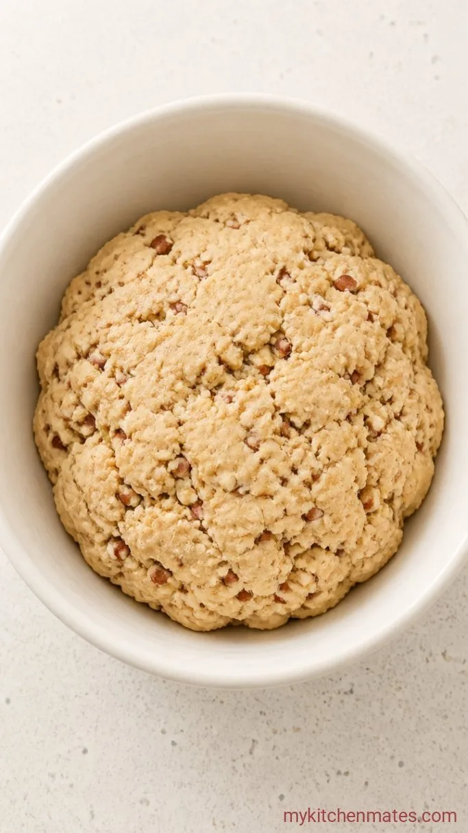 Step 2: Mix in the Flour and Pecans