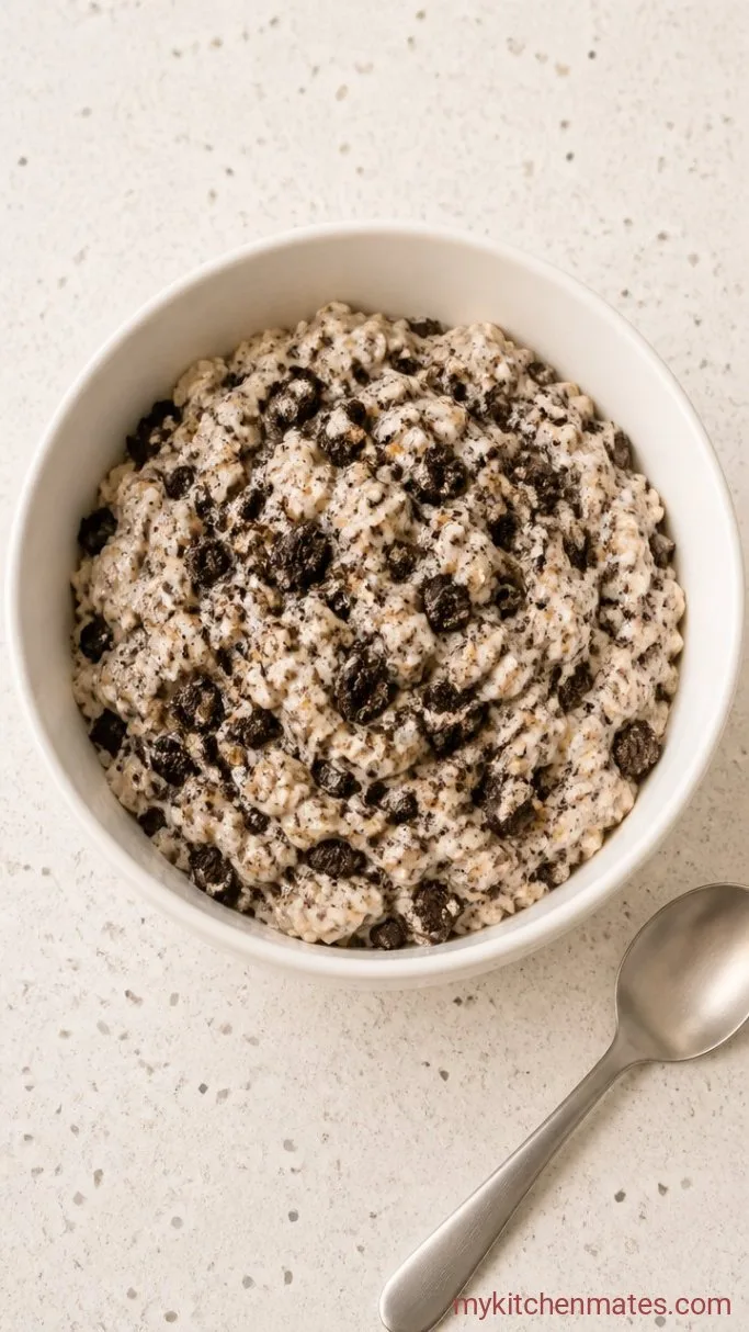 Step 2: Mix in the Oats and Cookie Crumbs