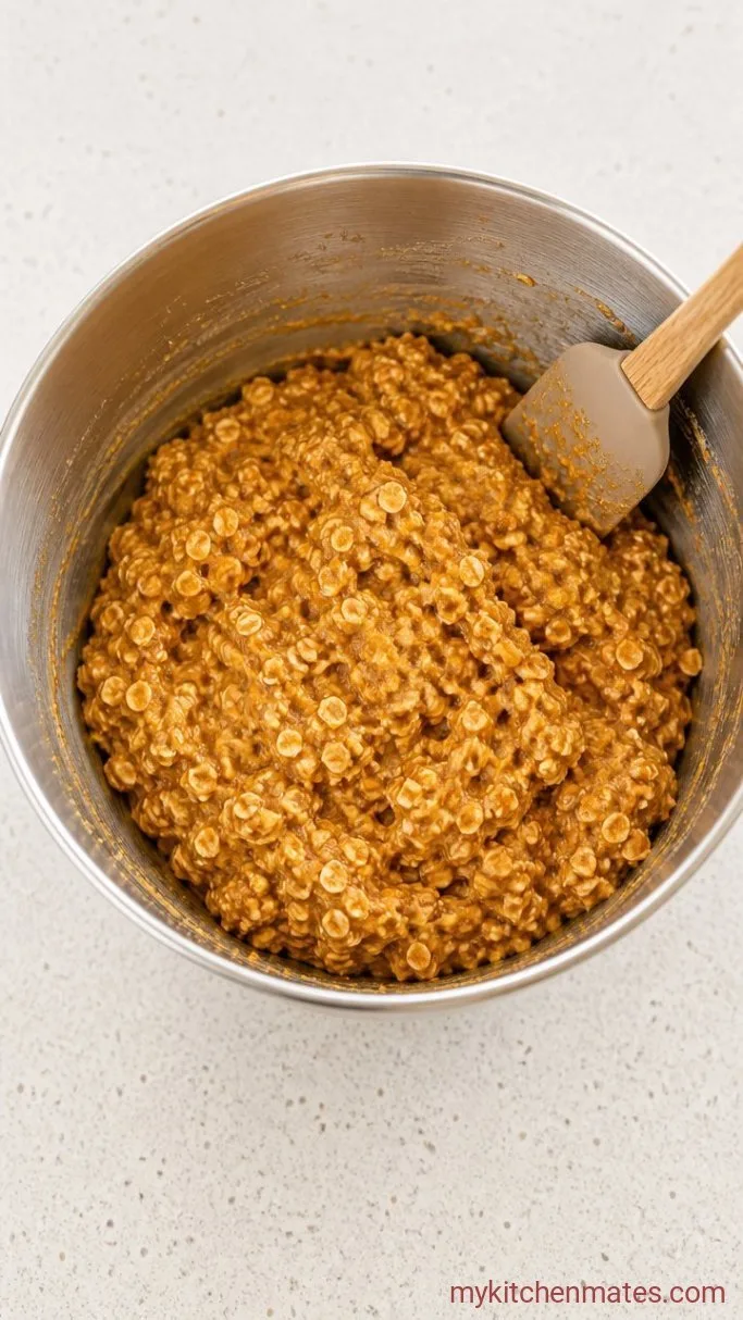 Step 2: Mix in the Pumpkin and Dry Ingredients