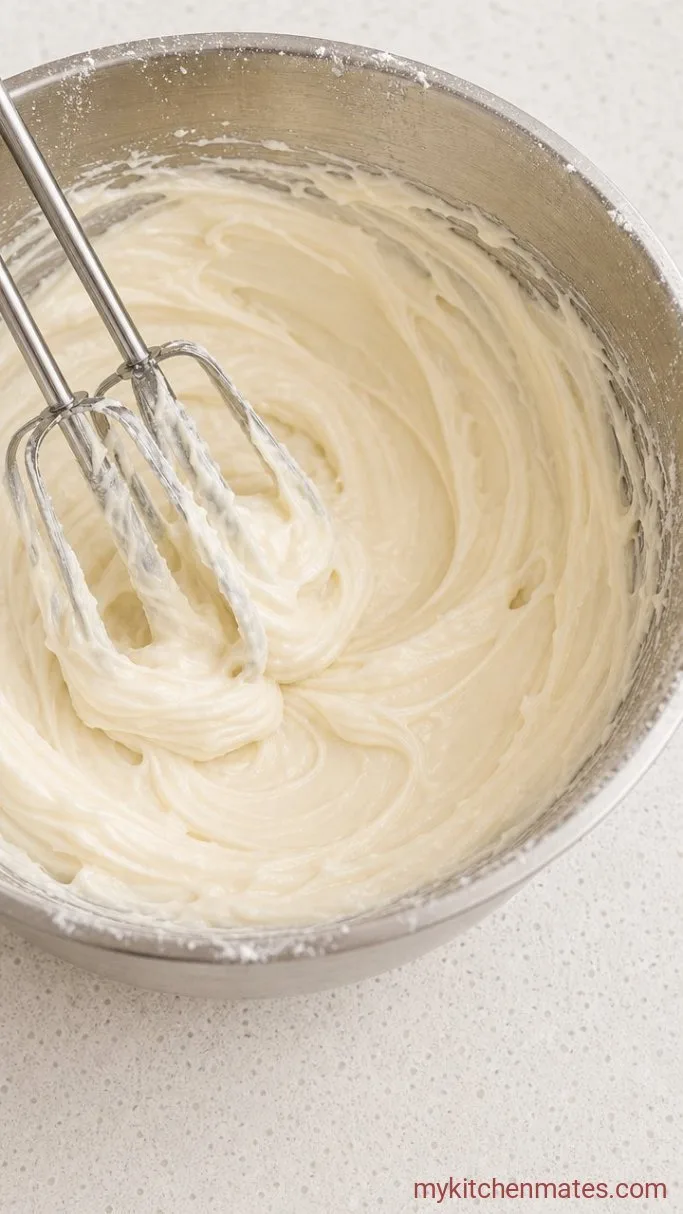 Step 2: Mix in the Sugar and Vanilla