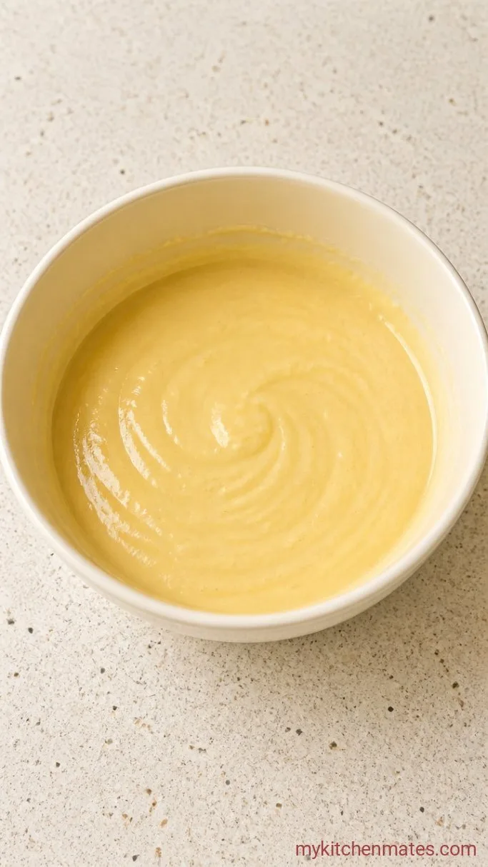 Two Fast Birthday Cake Step 2: Mix in the Wet Ingredients