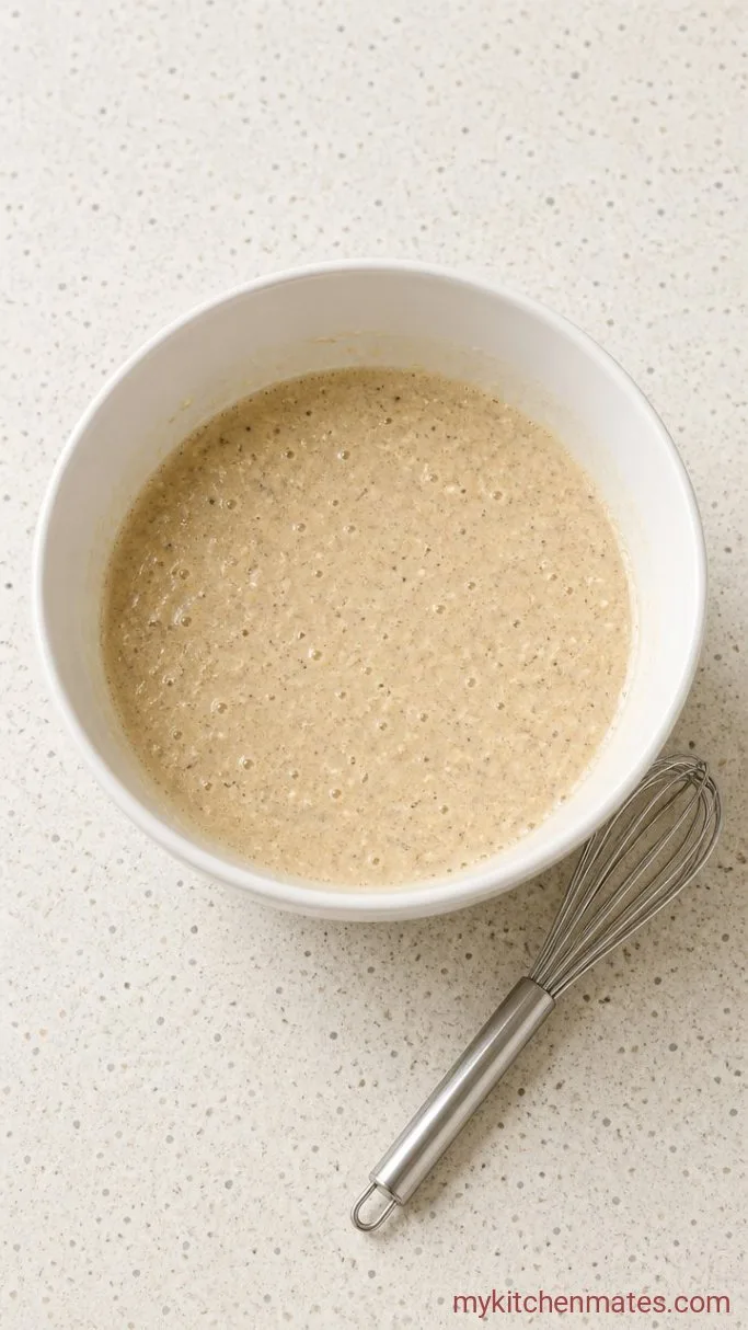Fluffy Gluten-Free Banana Pancakes Step 2: Mix the Batter