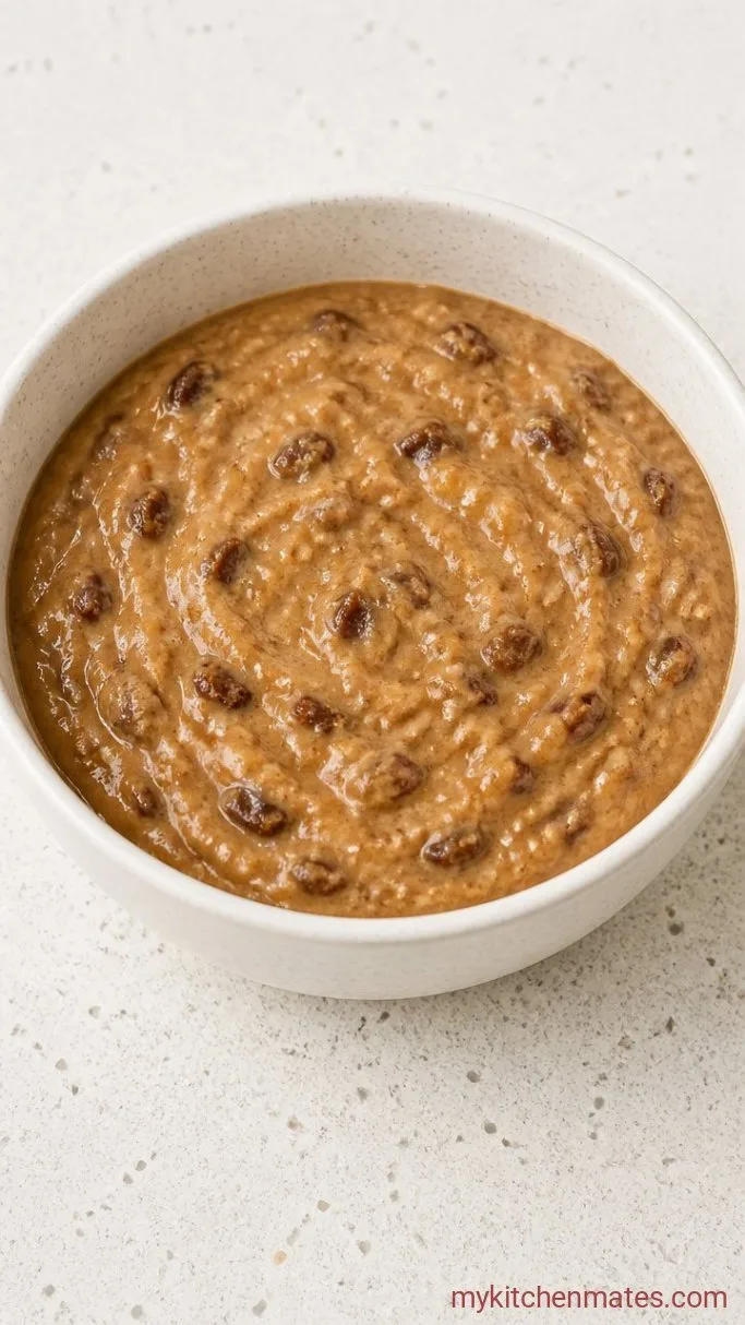 Rich Vegan Sticky Toffee Pudding Step 2: Mix the Batter