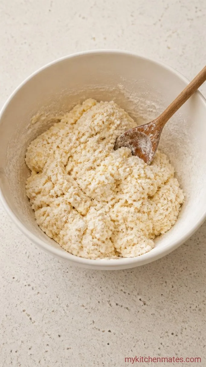 Step 2: Mix the Biscuit Dough