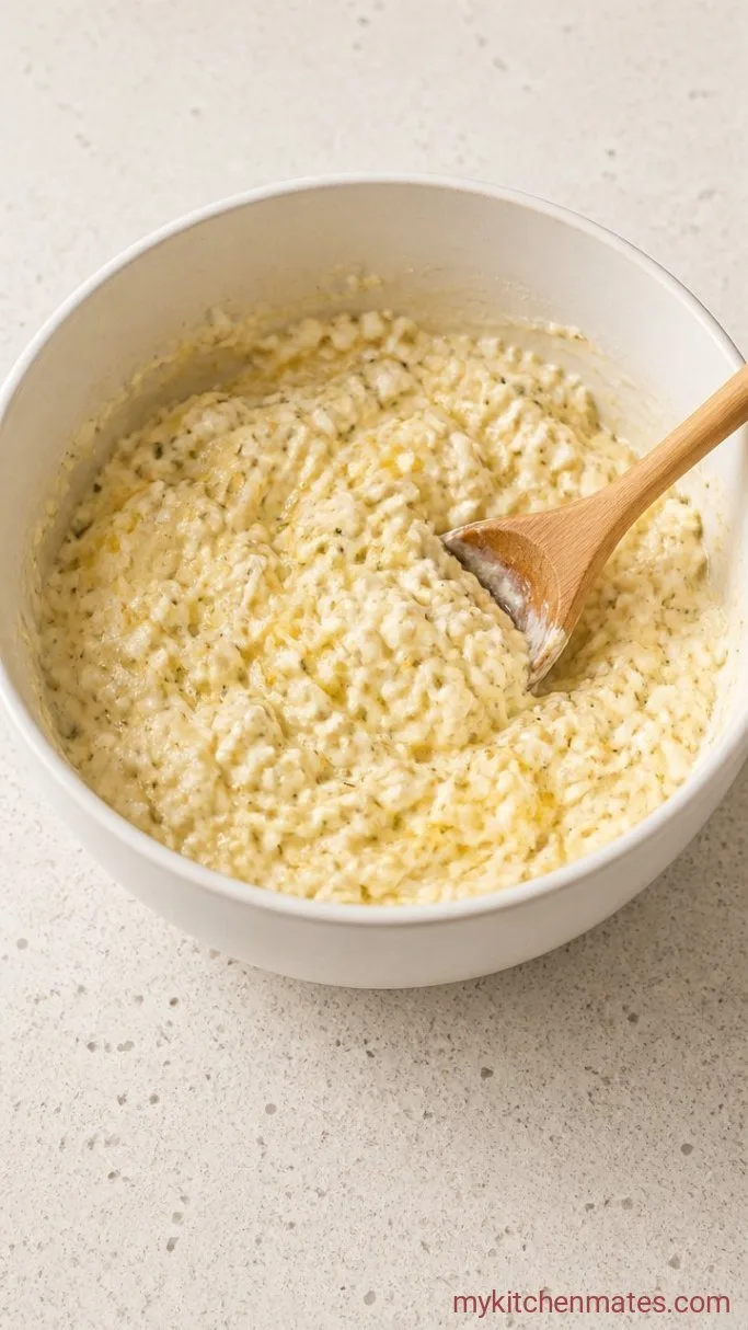Step 2: Mix the Cottage Cheese Filling