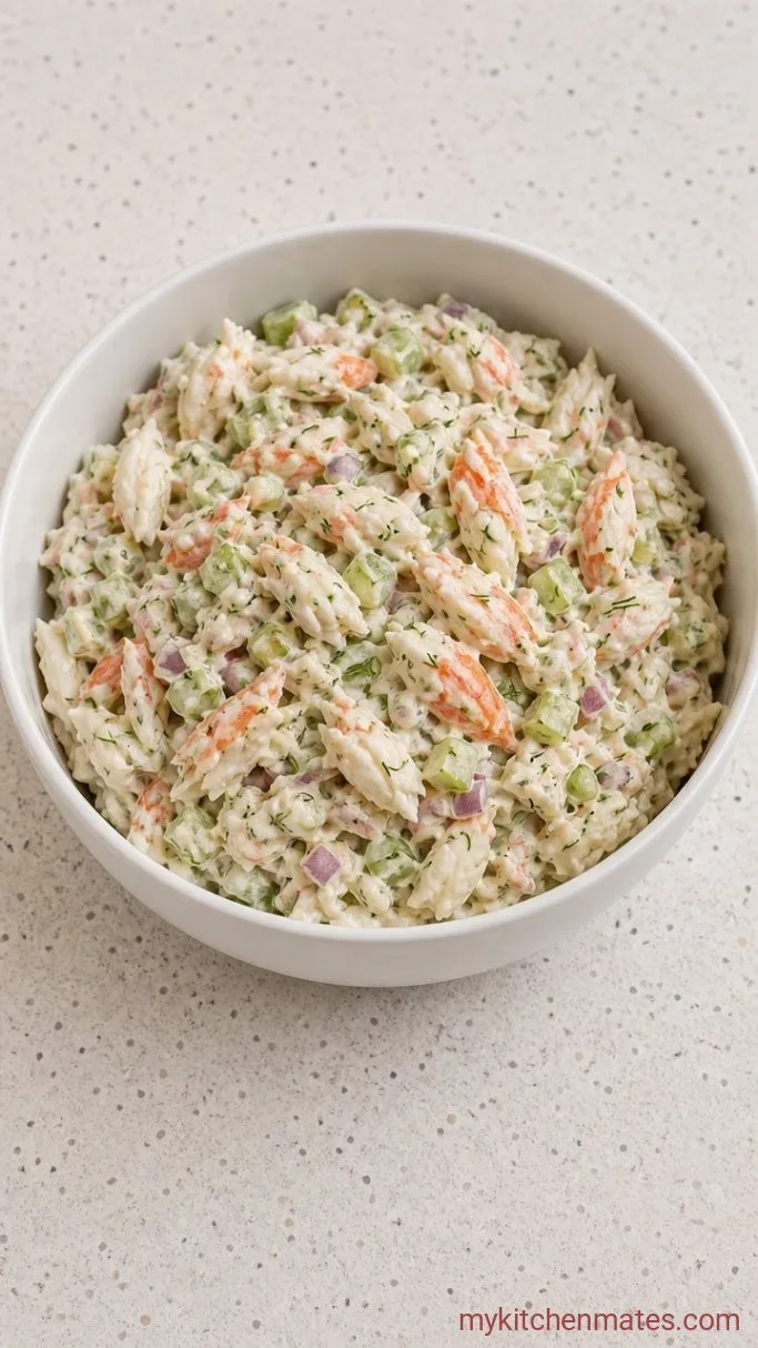 Step 2: Mix the Crab Salad