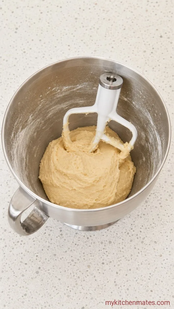 Christmas Sugar Cookies That Keep Their Shape Step 2: Mix the Dough