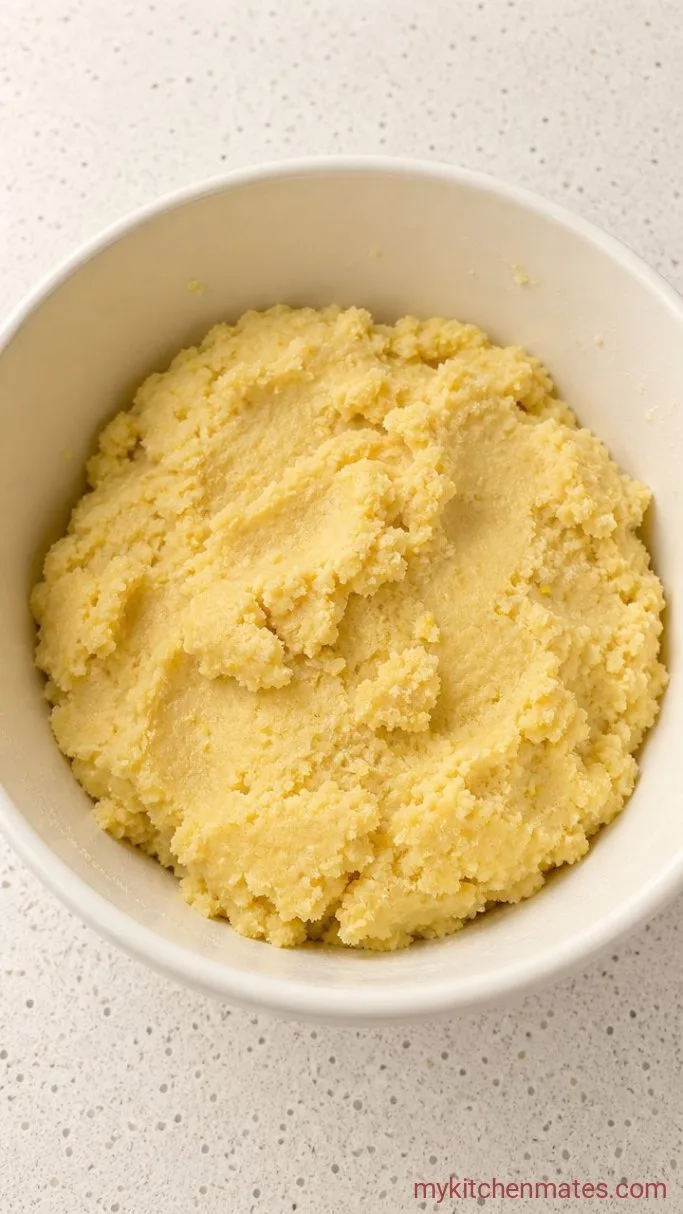 Zesty Lemon Shortbread Cookies Step 2: Mix the Dough